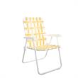 Novogratz Poolside Gossip Collection Priscilla Folding Chairs Yellow (2-Pack)