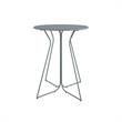 Novogratz Poolside Gossip Heidi 3-Piece Indoor/Outdoor Bistro Set in Light Gray