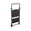 2 Step Folding Step Stool in Gray