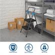 2 Step Folding Step Stool in Gray