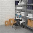 2 Step Folding Step Stool in Gray