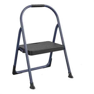 COSCO 1-Step Folding BIG Step Step Stool ANSI Type II in Navy
