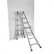 COSCO 18 foot Reach Height Aluminum Multi-Position Ladder 300 lb. Load Capacity
