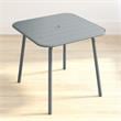 Novogratz Poolside Gossip Collection June Outdoor/Indoor Dining Table in Grey