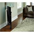 COSCO Outdoor Living Outdoor and Indoor Folding Serving Cart in Black