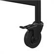 COSCO Outdoor Living Outdoor and Indoor Folding Serving Cart in Black