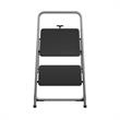 COSCO 2-Step Household Folding Step Stool ANSI Type 3 in Platinum