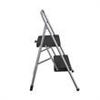 COSCO 2-Step Household Folding Step Stool ANSI Type 3 in Platinum