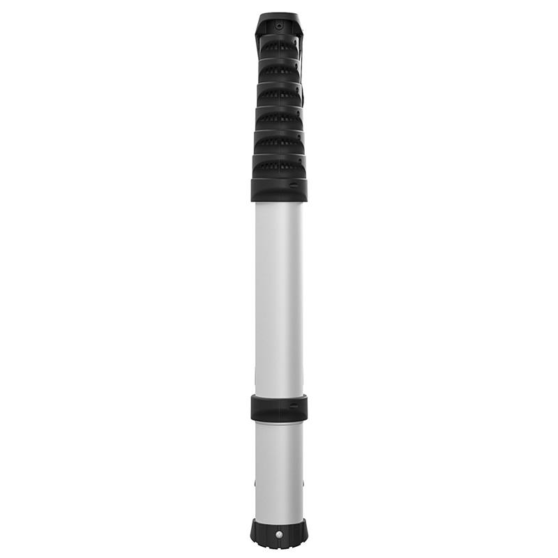 COSCO SmartClose 8.5-ft Telescopic Ladder with Ergonomic Grips and Top Cap
