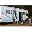 COSCO SmartClose 14-ft Telescoping Ladder with Ergonomic Grips and Top Cap