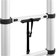 COSCO SmartClose 14-ft Telescoping Ladder with Ergonomic Grips and Top Cap