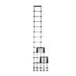 COSCO SmartClose 16-ft Telescoping Ladder with Ergonomic Grips and Top Cap