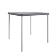 COSCO Kid's Activity Set with Folding Chairs in Gray & White (3-Piece Set)