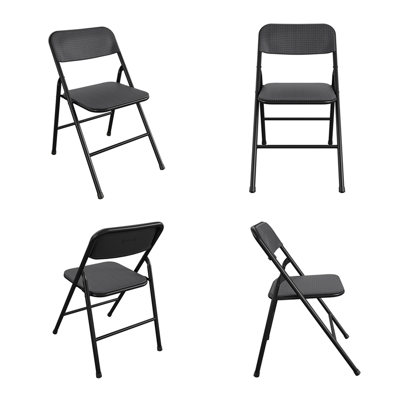 COSCO Premium 5-Piece Folding Fabric Dining Set & 34