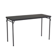 Cosco Vinyl Folding Table in Black Cosco Vinyl Folding Table in Black