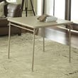 Cosco Square Vinyl Folding Table in Antique Linen