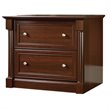 2 Piece Office Set with Filing Cabinet and Bookcase in Cherry