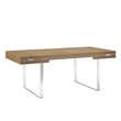 2 Piece Office Set with Modern Desk and Mobile Chair