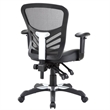 Home Square 2 Piece Office Set with Distressed Rustic Desk and Office Chair