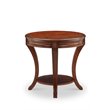 3 Piece Transitional Coffee and End Table Set in Cherry