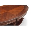 3 Piece Transitional Coffee and End Table Set in Cherry