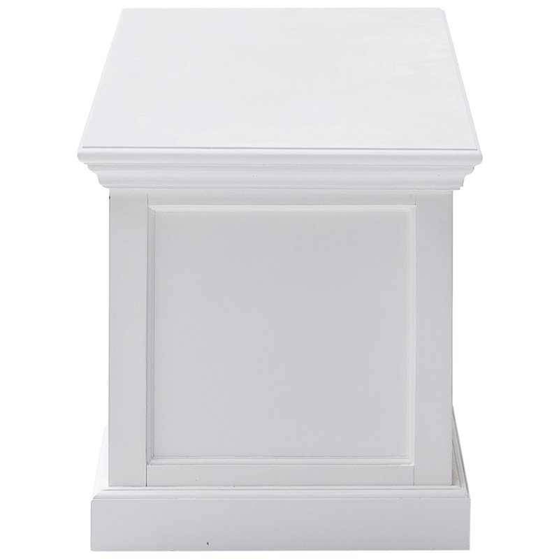 2 Piece Large Entertainment Unit and Bookcase in White