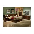 2 Piece Chest and Drawer Set in Dark Cappuccino