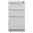 Value Pack (Set of 2) 3 Drawer Mobile File Cabinet in White