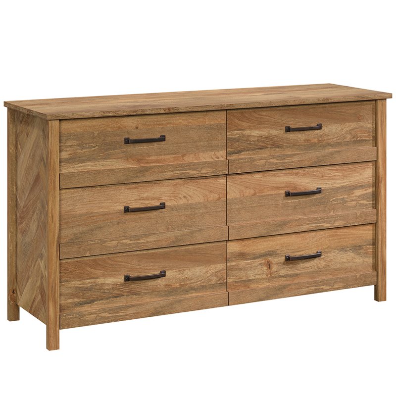 Home Square 4 PC Bedroom Set with Dresser/Chest/2 Nightstand in Sindoori Mango