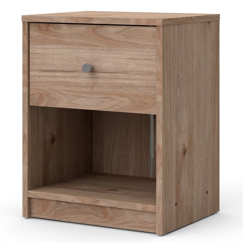 2 Piece Dresser and Nightstand Bedroom Set in Jackson Hickory