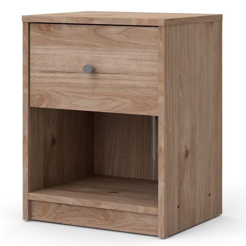 3 Piece Dresser and Nightstand Bedroom Set in Jackson Hickory