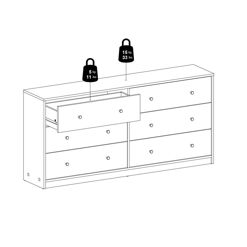 4 Piece Bedroom Set in Jackson Hickory