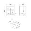 4 Piece Bedroom Set in Jackson Hickory