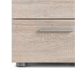 Home Square 8 Drawer Dresser and 2 Drawer Nightstand 2 Pc Set in Truffle