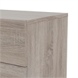 Home Square 8 Drawer Dresser and 2 Drawer Nightstand 2 Pc Set in Truffle