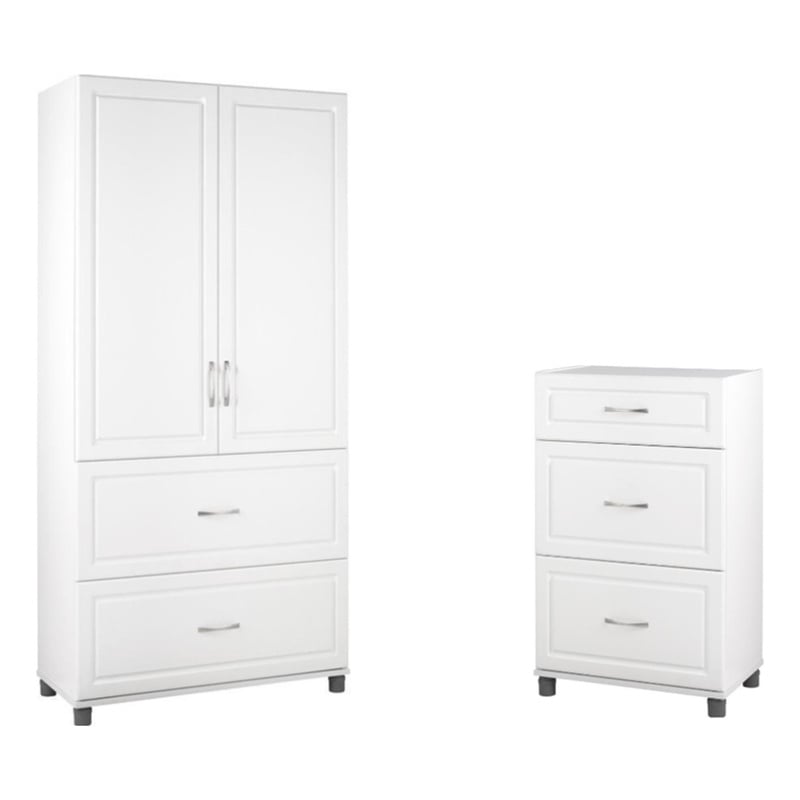 Home Square 2 Piece Storage Set with 36
