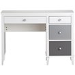 Home Square 2 Piece Kids Bedroom Set with Desk and 3 Drawer Changing Table