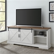 Home Square 4 Piece Living Room Set with 2 TV Stands End Table and Coffee Table