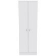 Home Square 2 Piece Multi Storage Pantry Cabinet Set in White