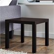 Home Square 2 Piece Hollow-core End Table Set in Espresso
