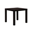 Home Square 2 Piece Hollow-core End Table Set in Espresso