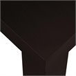 Home Square 2 Piece Hollow-core End Table Set in Espresso