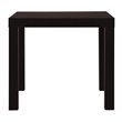 Home Square 2 Piece Hollow-core End Table Set in Espresso