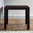 Home Square 2 Piece Hollow-core End Table Set in Espresso