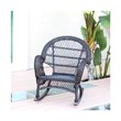Home Square 2 Piece Wicker Chair Set in Espresso