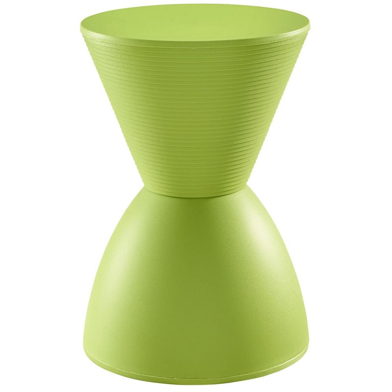 Home Square 2 Piece Storage Stool Set in Green
