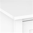 Home Square 2 Drawer Filing Cabinet Set in Pure White (Set of 2)