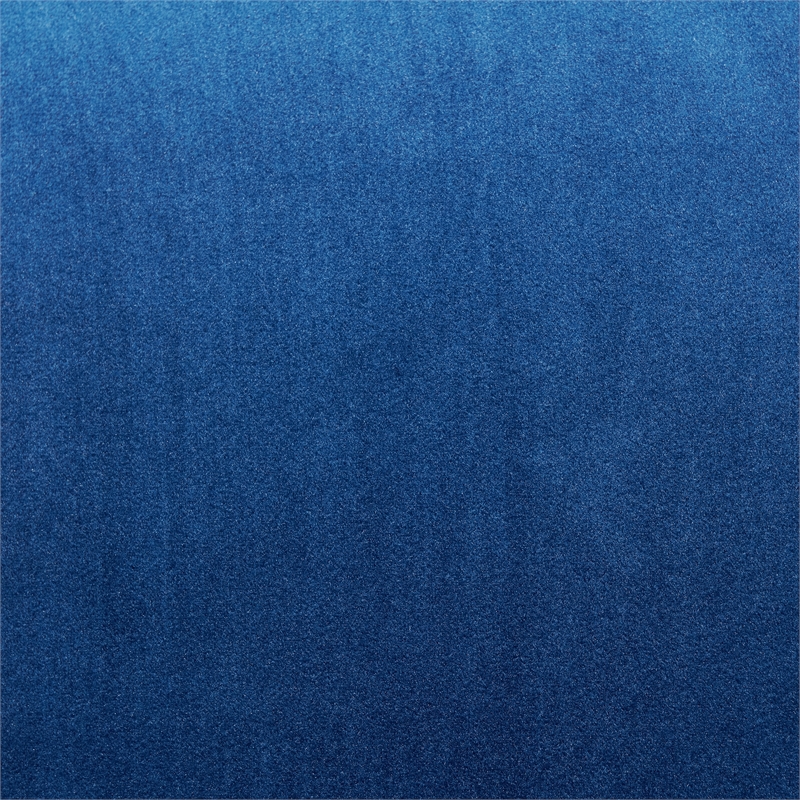 Home Square 2 Piece Velvet Fabric Side Chair Set in Blue