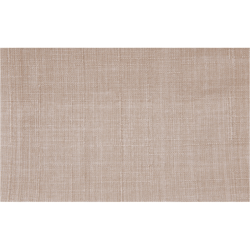 Home Square 2 Piece Tufted Linen Fabric Dining Chair Set in Cream