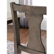 Home Square 2 Piece Wood Dining Side Chairs Set in Gray